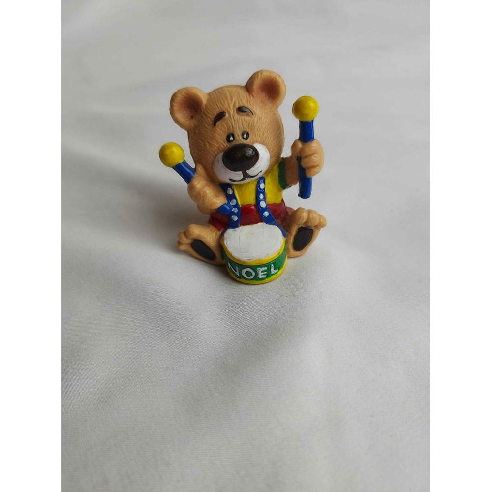 Vintage ANRI Italy Drummer Bear Figurine Noel Christmas Holiday Decoration